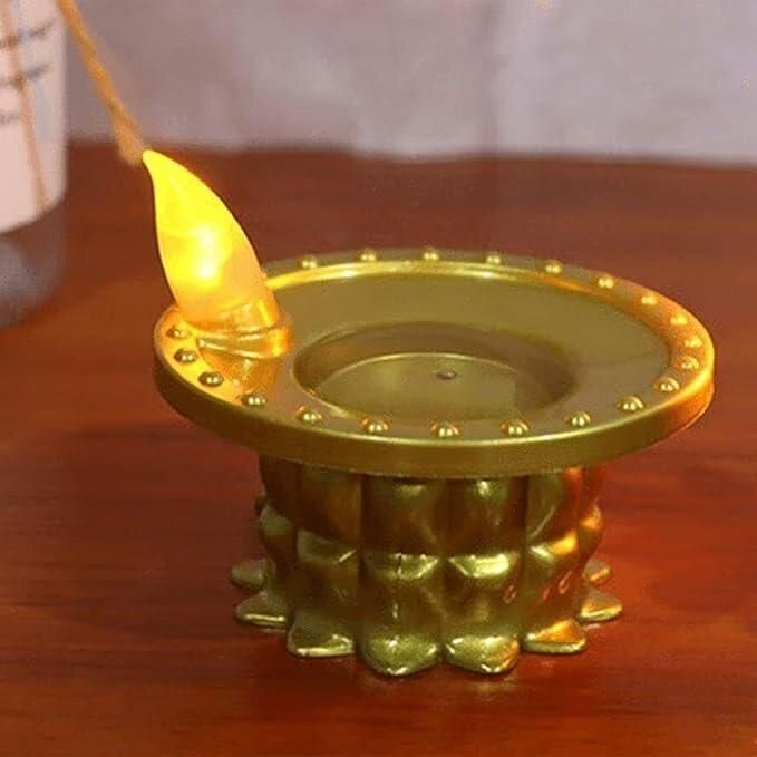 Water Pouring Diya Led Light - Moby Mart