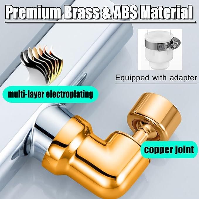 3 in 1 360� Waterfall Kitchen Faucet, Touch Faucet, Extender for Kitchen Sink - Moby Mart