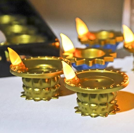 Water Pouring Diya Led Light - Moby Mart
