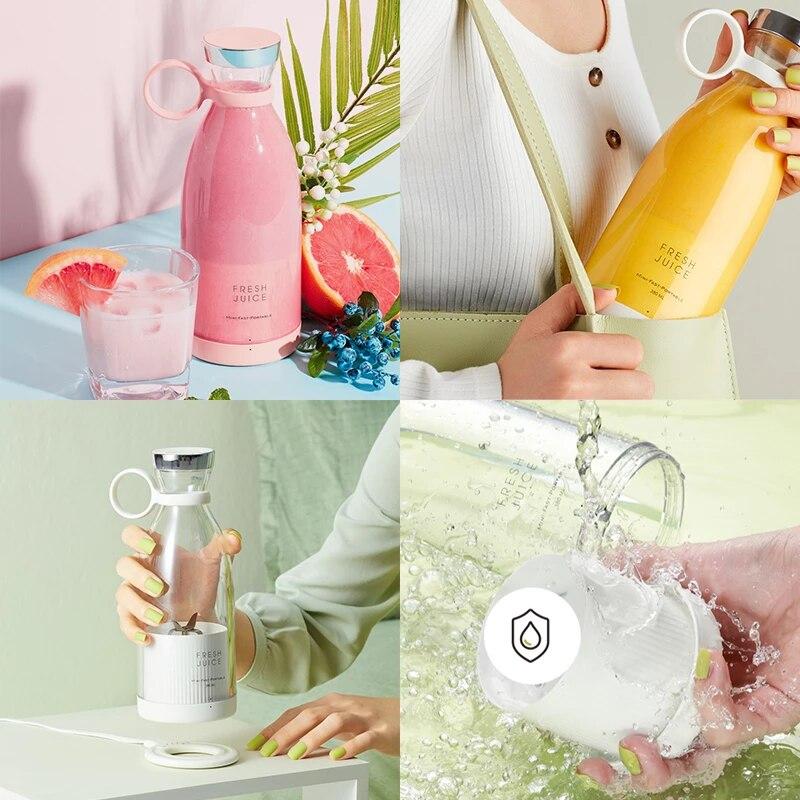 Portable Outdoor Travel Mini Juice Exactor Blender - Moby Mart