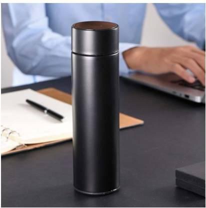 Stainless Steel Temperature Water Bottle Thermos, Double Wall Vacuum Intelligent Cup with LCD Smart Display (500 ML) - Moby Mart