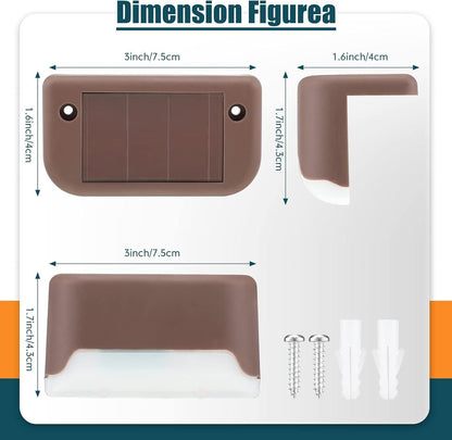 Solar Deck Lights Outdoor - Moby Mart