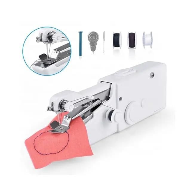 Stitch Handheld Cordless Portable White Sewing Machine - Moby Mart