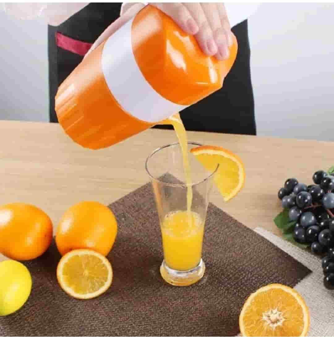 Manual Juicer Machine with Strainer and Container - Moby Mart