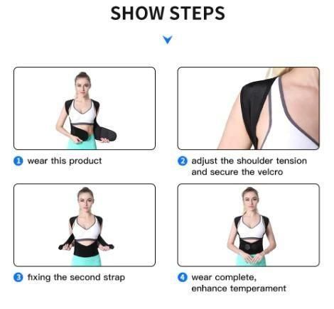 Adjustable Back Posture Corrector/ Slouching Relieve Pain Belt Women Men - Moby Mart