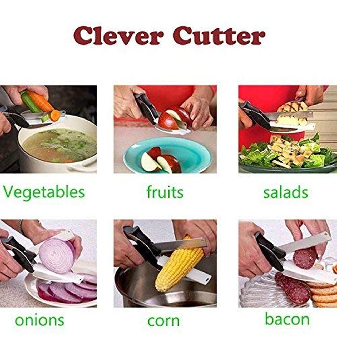 Cleaver Cutter - 2 in 1 Kitchen Knife / Cleaver Cutters - Moby Mart