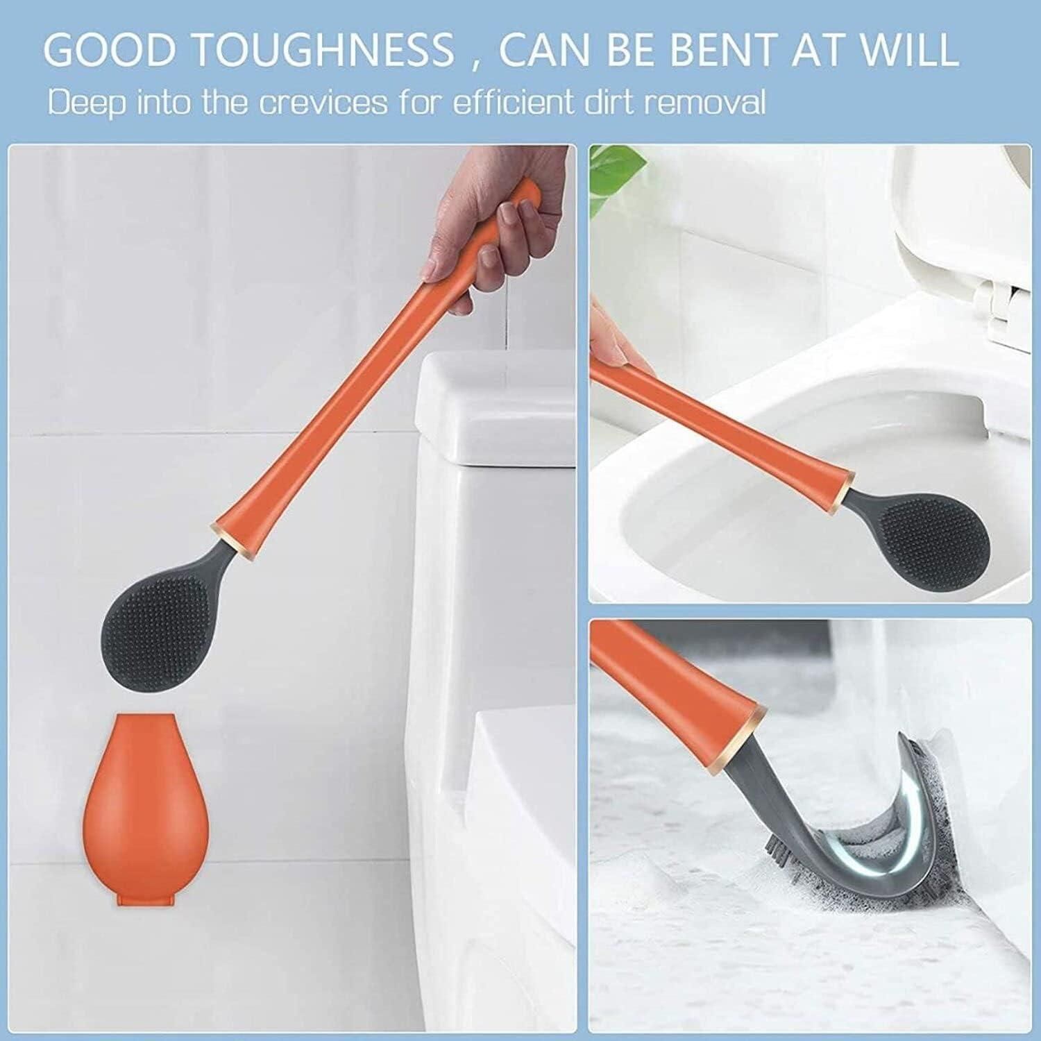 New Silicone Water Drop Toilet Brush - Moby Mart