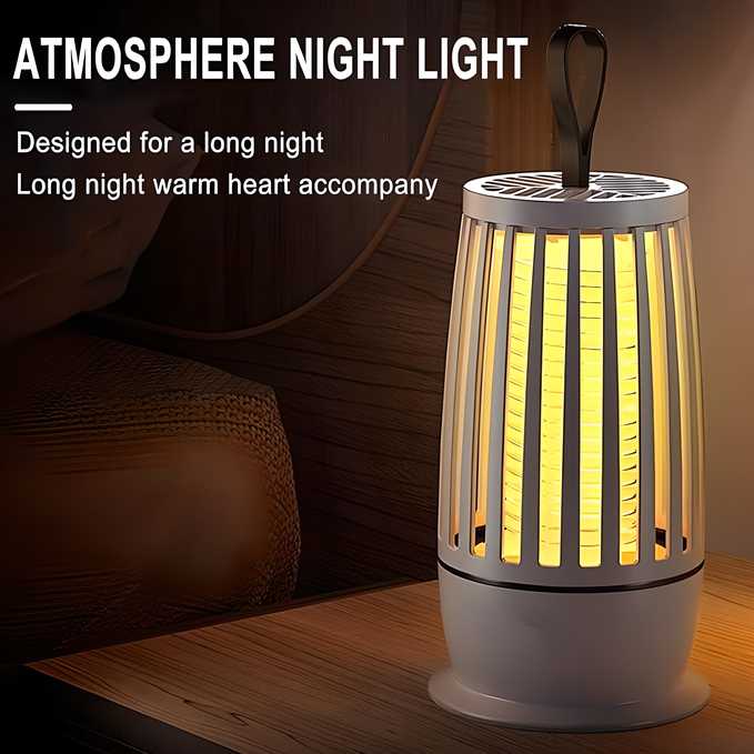 LED Mosquito Killer Lamp Electronic Bug Zapper Flies Catcher Eco Friendly - Moby Mart