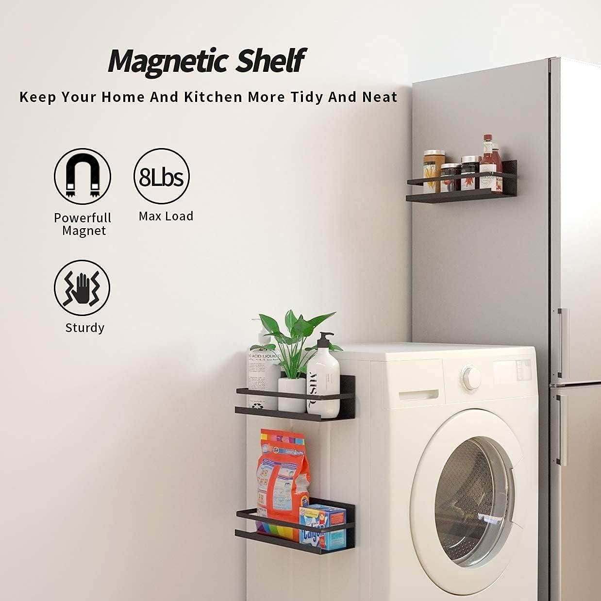 Magnetic Steel Kitchen Storage Organizer - Moby Mart