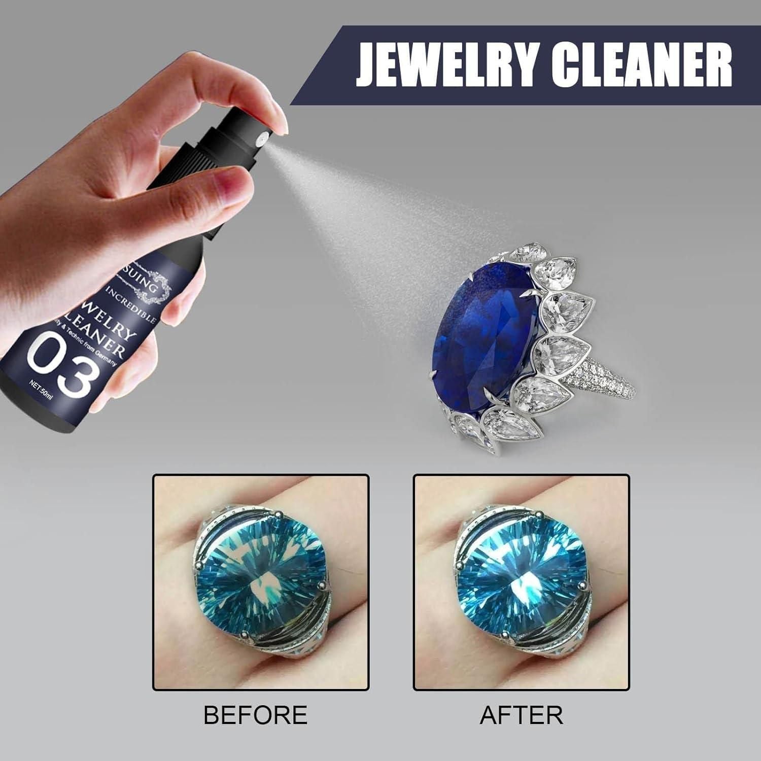 Jewelry Cleaner Cleaning Spray (Pack of 2) - Moby Mart