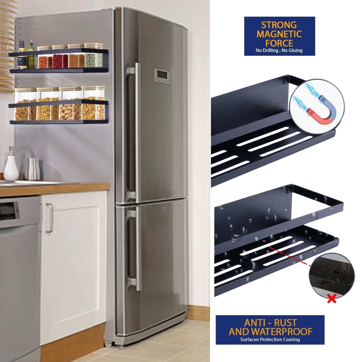 Magnetic Steel Kitchen Storage Organizer - Moby Mart