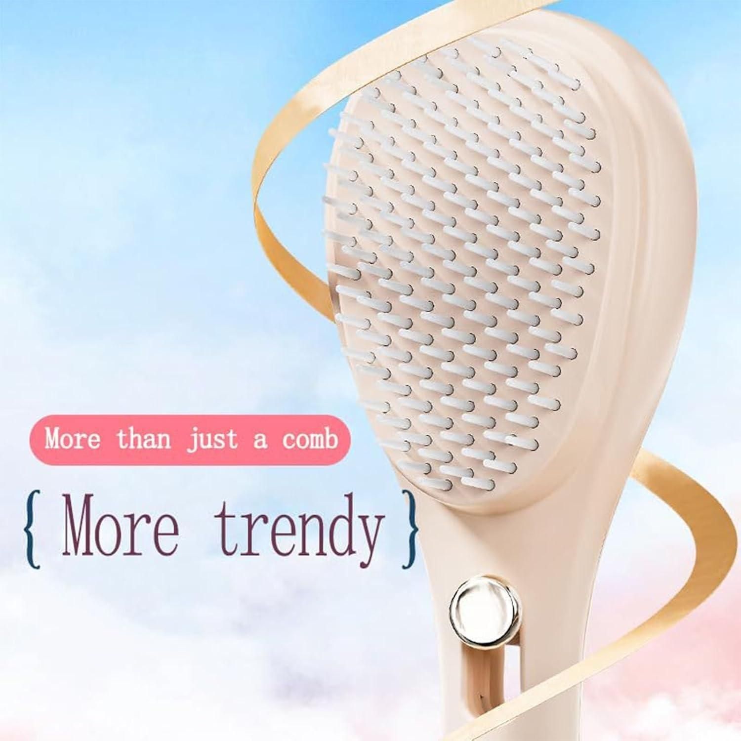 Scalp Massage Comb with Retractable Bristle - Moby Mart