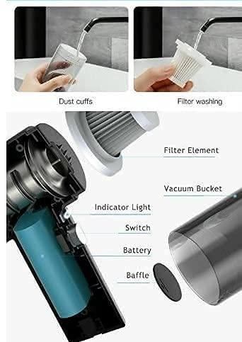 BD Portable Air Duster Wireless Vacuum Cleaner - Moby Mart