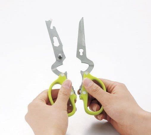 5 in 1 Multipurpose Sharp Scissors(Pack Of 2) - Moby Mart