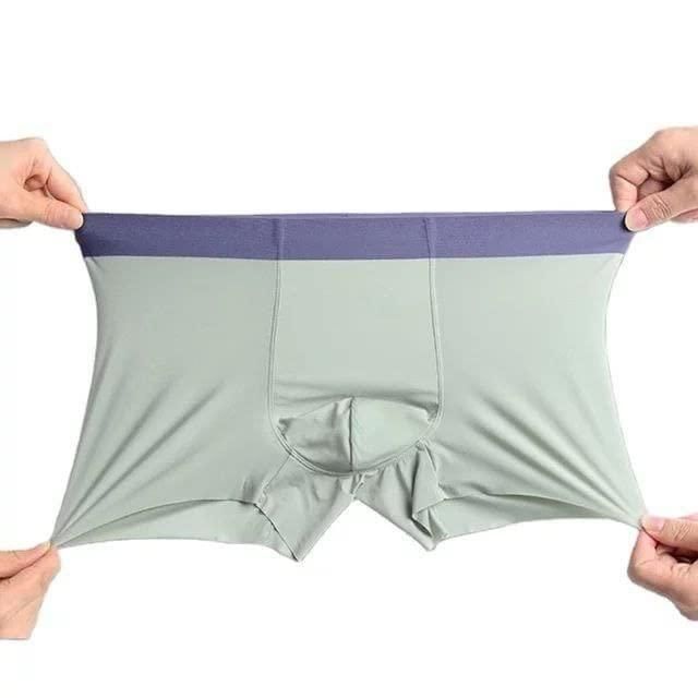 Men's Ice Silk Briefs Boxers (Pack of 5) - Moby Mart