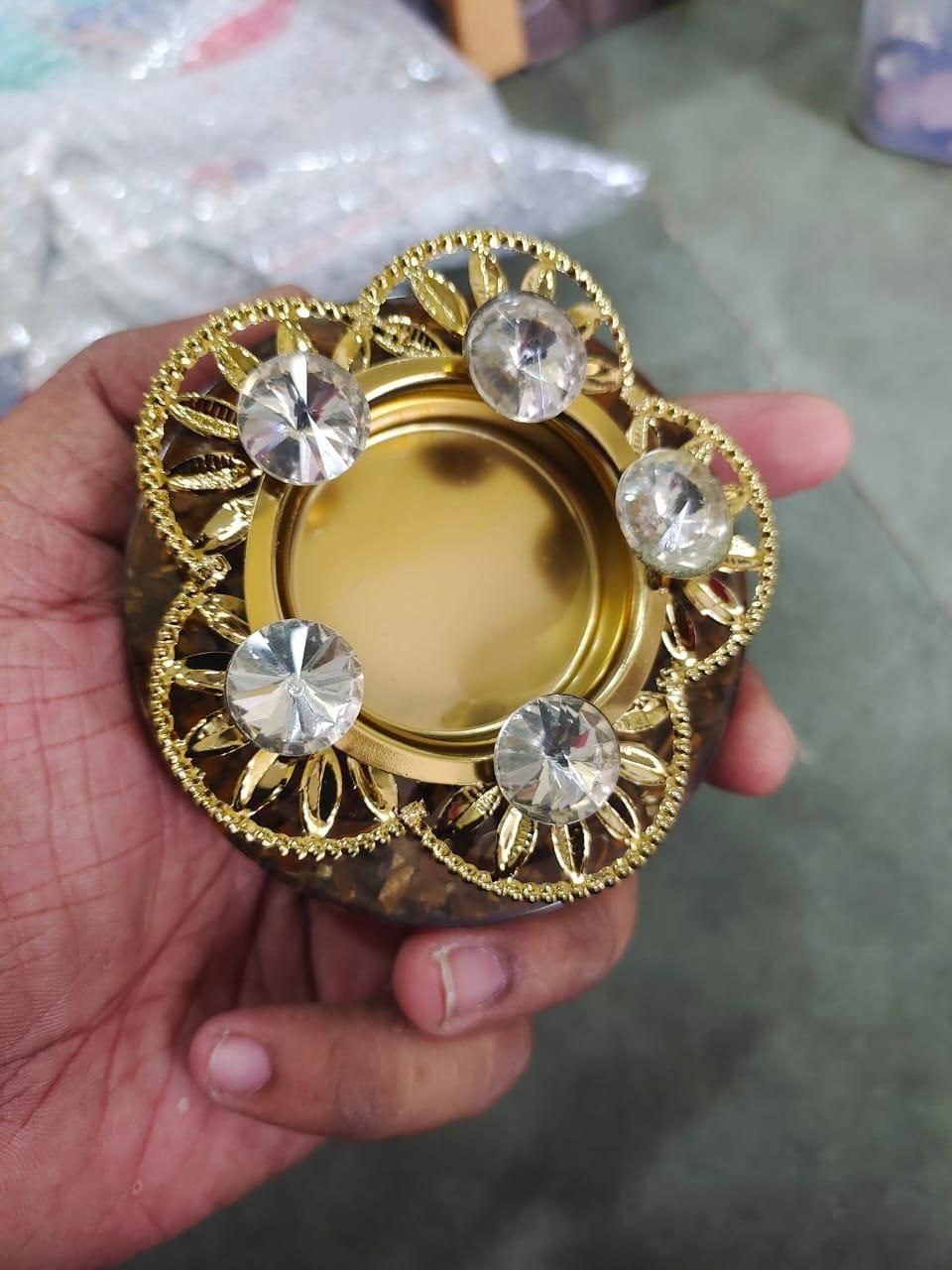 Stylish Stone Diya - Moby Mart