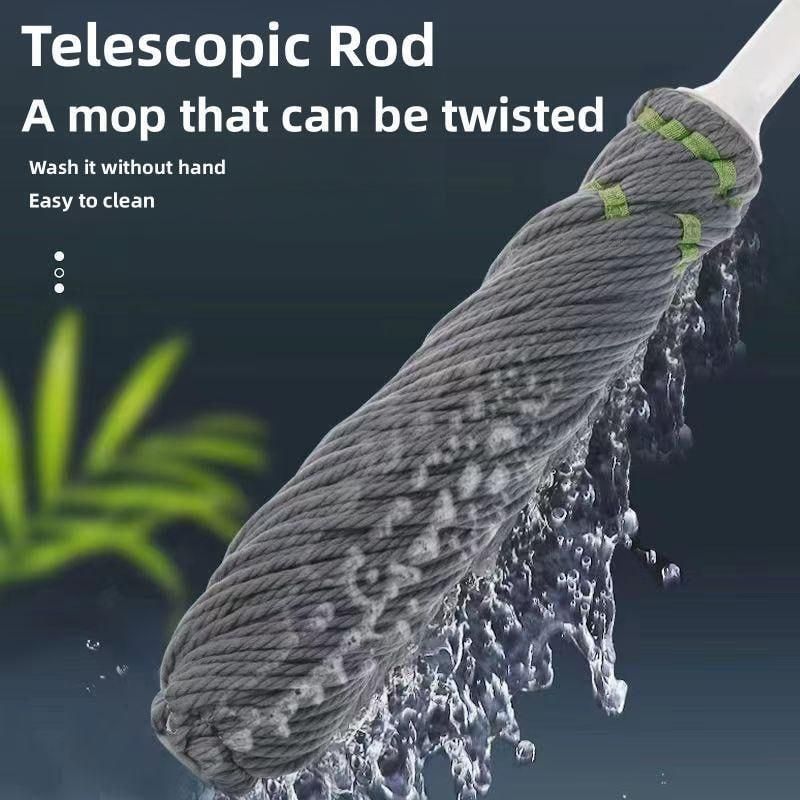 Easy Squeeze Twist Mop for Floor Cleaning - Moby Mart