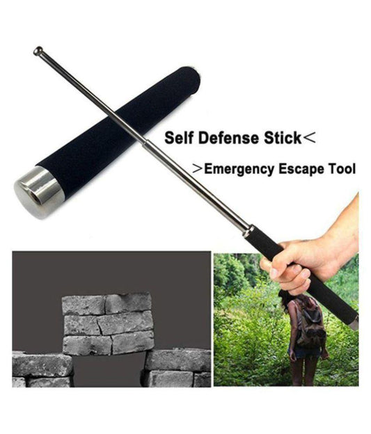 Self Defence Tactical Rod (Heavy Metal and Extendable) - Moby Mart