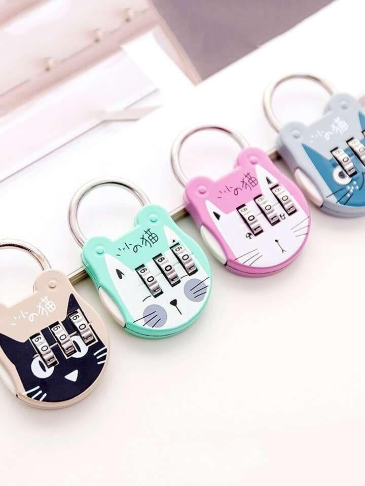 Mini Luggage Lock Anti-theft Travel Bag Digit Code Lock Gym Locker - Moby Mart