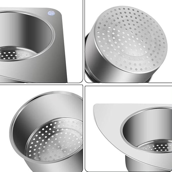 Stainless Steel Swan Drain Basket Sink Strainer - Moby Mart