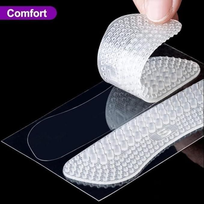 Silicone Heel Liner Grip Cushions Insoles- 2 Pair - Moby Mart