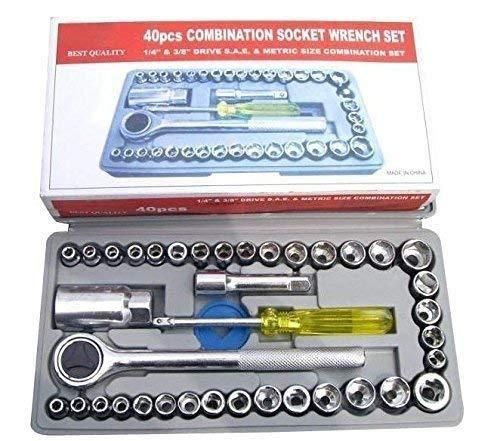 Screwdriver Tool Kit-Multipurpose 40 in 1 Screwdriver Socket Set and Bit Tool Kit Set - Moby Mart