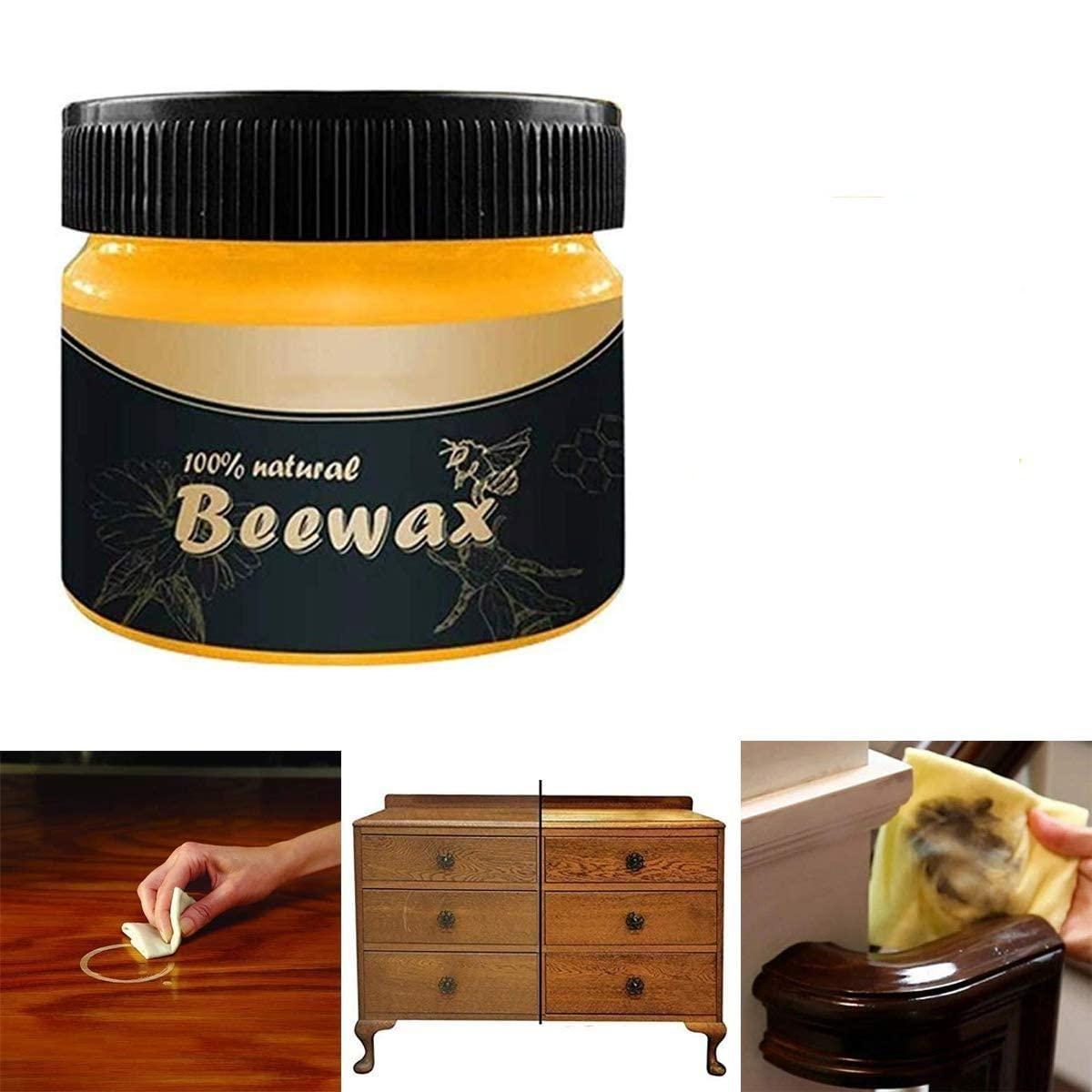 Traditional Beeswax Polish for Wood (1 PCS) - Moby Mart