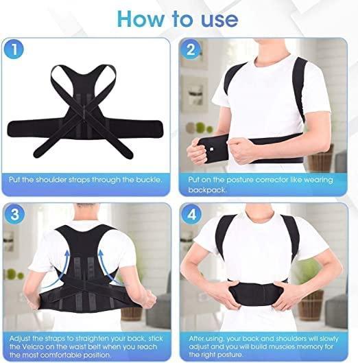 Posture Corrector Shoulder Belt - Moby Mart