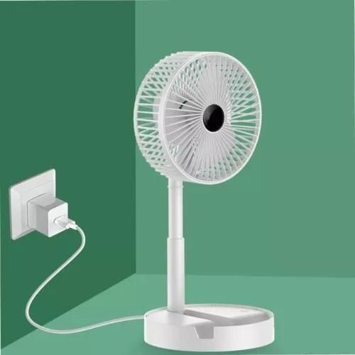 Powerful Rechargeable High Speed Table Desk Fan - Moby Mart