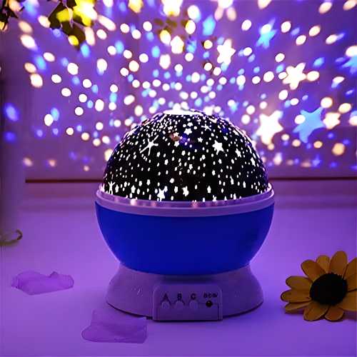 Star Master Dream Color Changing Rotating Projection Lamp - Moby Mart