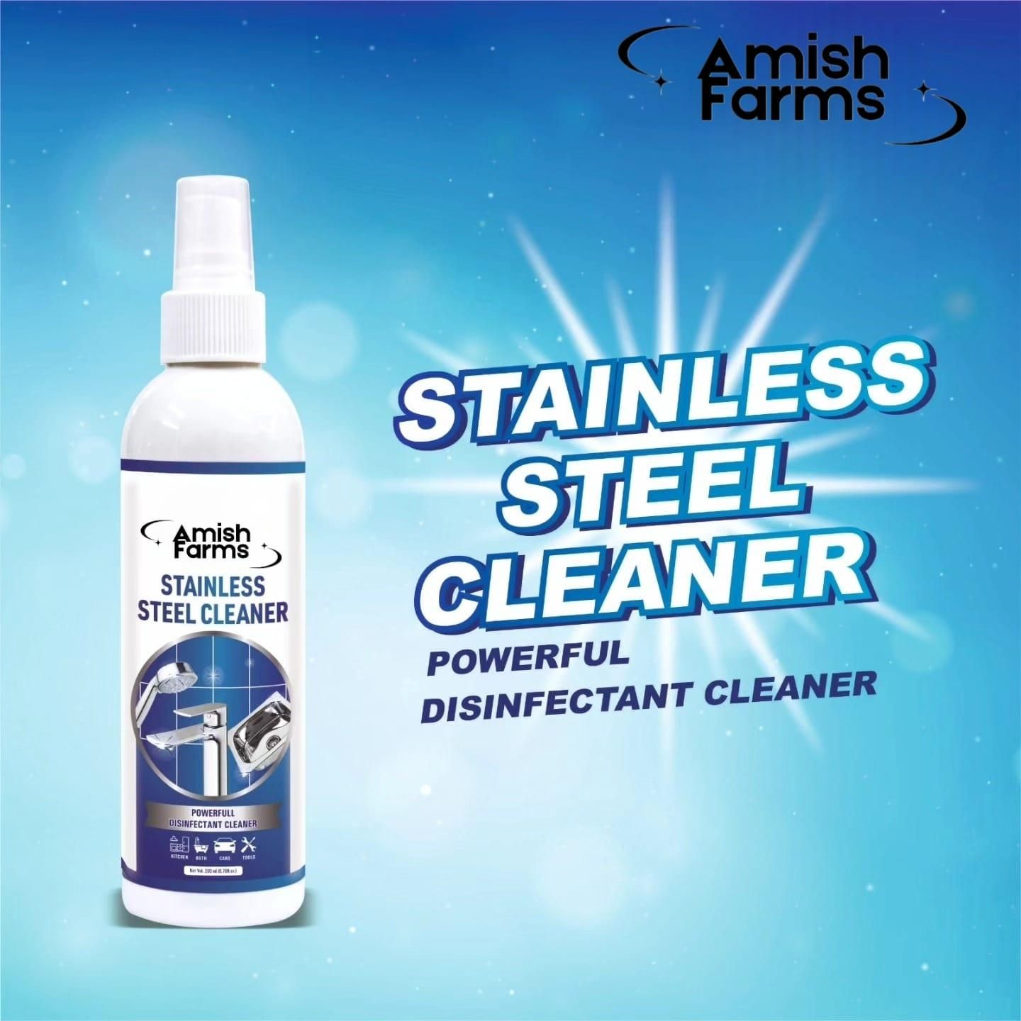 Stainless Steel Cleaner and Polish- 100 ML - Moby Mart