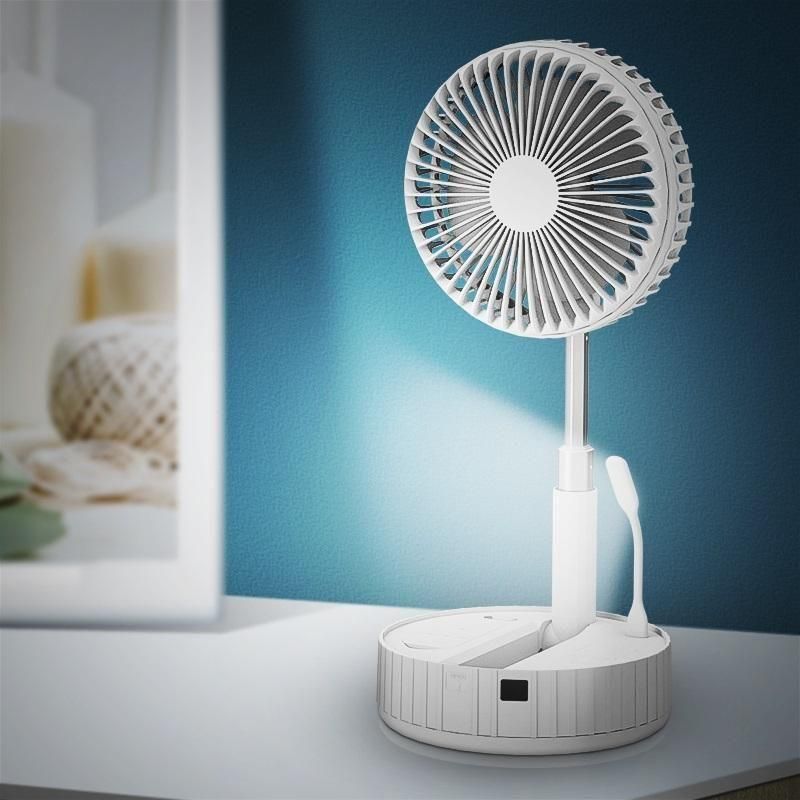 Powerful Rechargeable High Speed Table Desk Fan - Moby Mart