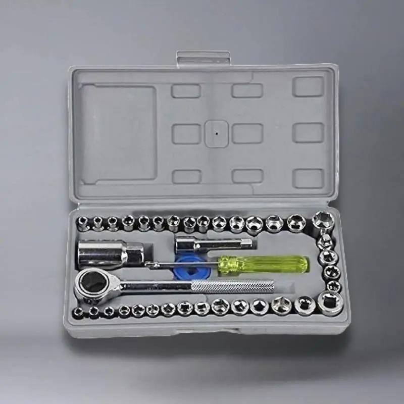 Screwdriver Tool Kit-Multipurpose 40 in 1 Screwdriver Socket Set and Bit Tool Kit Set - Moby Mart