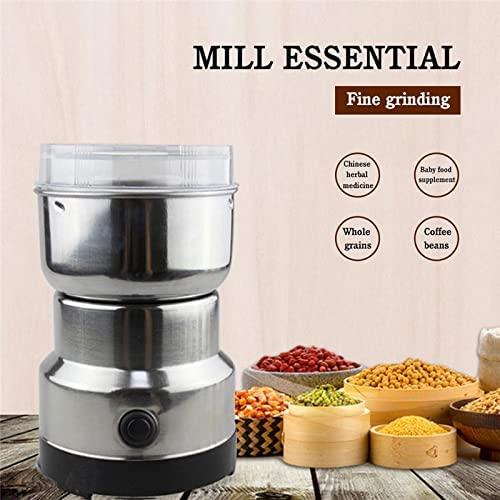 Electric Smash Machine, Multifunction Small Food Grinder Grain Grinder, Portable Coffee Bean Grinder - Moby Mart