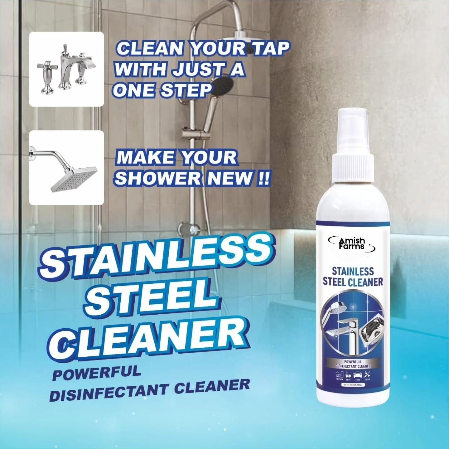 Stainless Steel Cleaner and Polish- 100 ML - Moby Mart