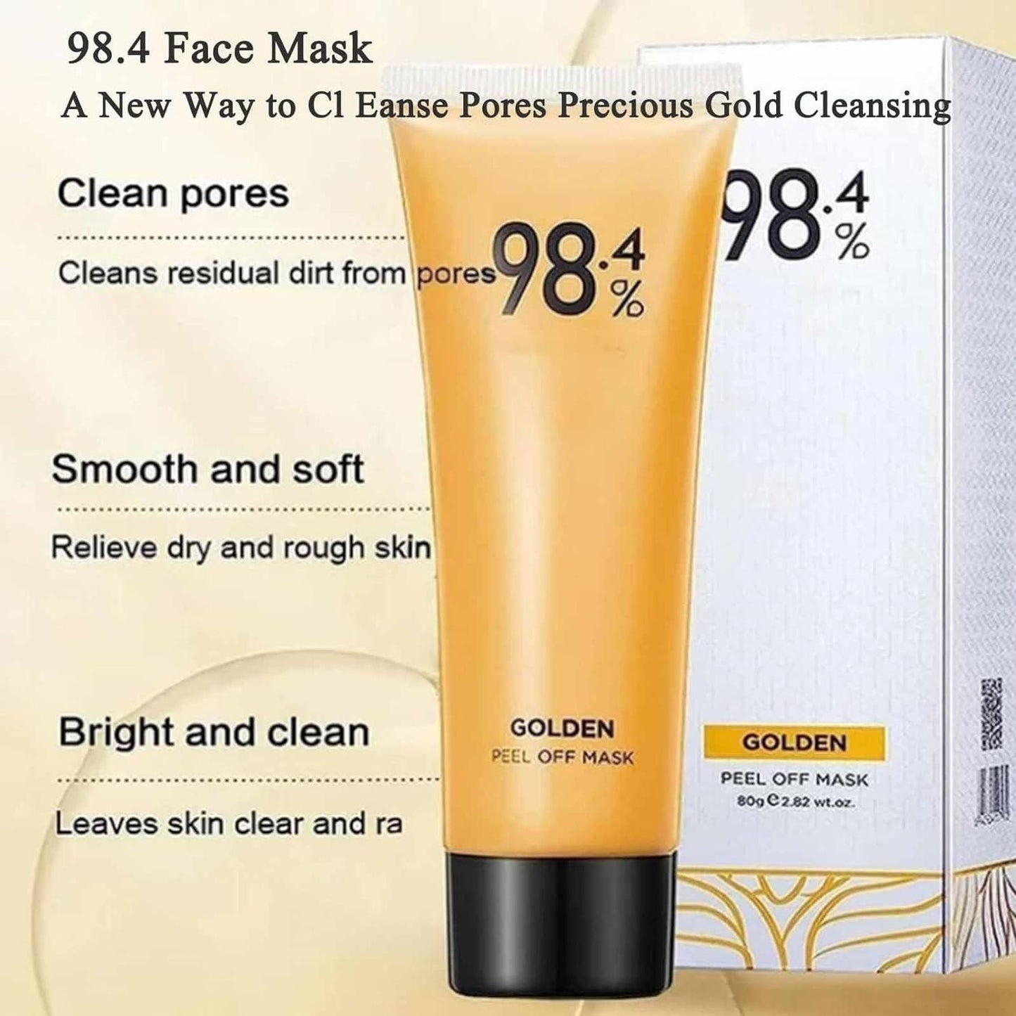 Gold Peel off Mask - Moby Mart