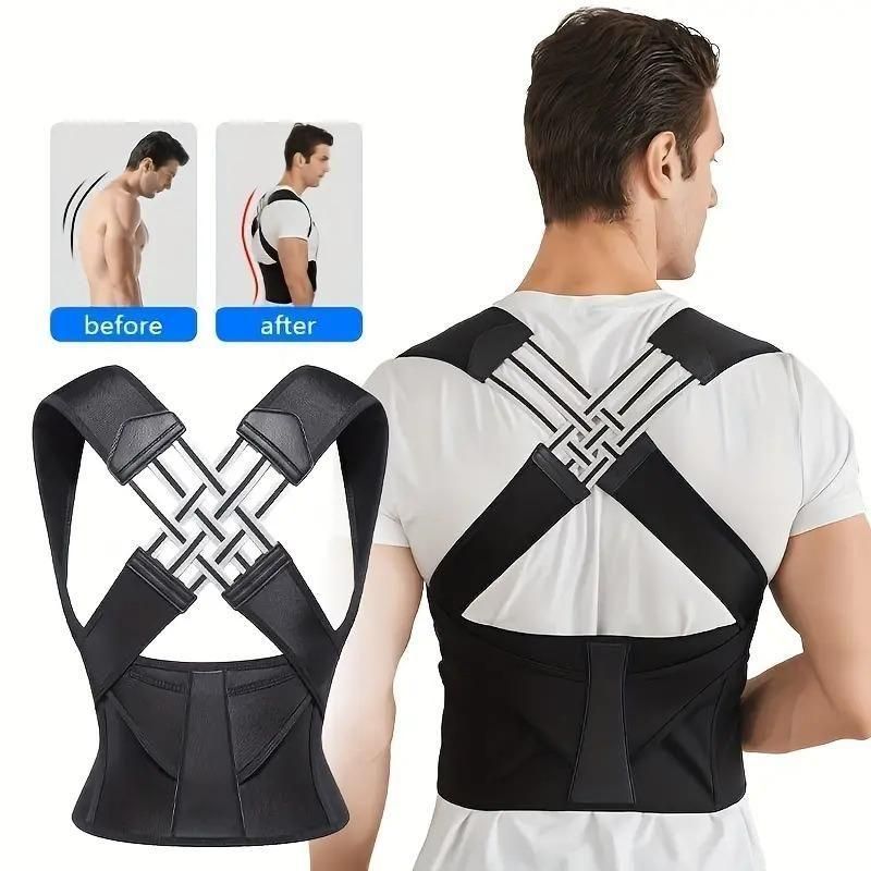 Adjustable Back Posture Corrector/ Slouching Relieve Pain Belt Women Men - Moby Mart