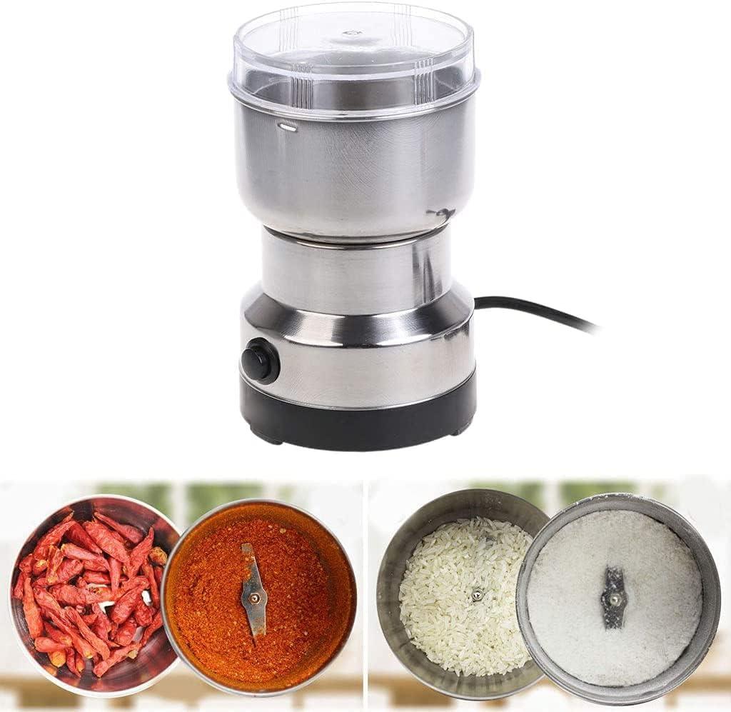 Electric Smash Machine, Multifunction Small Food Grinder Grain Grinder, Portable Coffee Bean Grinder - Moby Mart