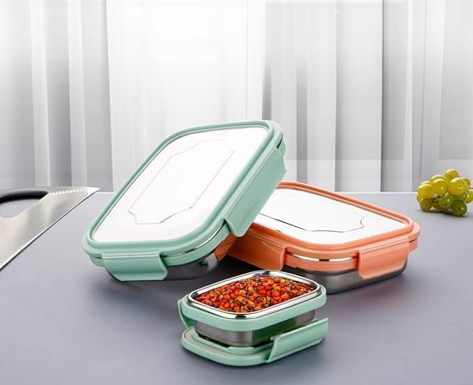 Stainless Steel Insulated Airtight Leak-Proof Lunch Box - Moby Mart