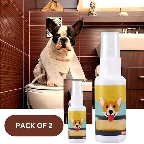 Natural Potty Training Spary for Dog & Cat (Pack of 2) 30ml each - Moby Mart