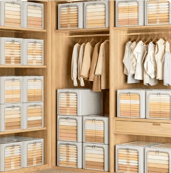 Fabric Clothes Storage Box - Moby Mart