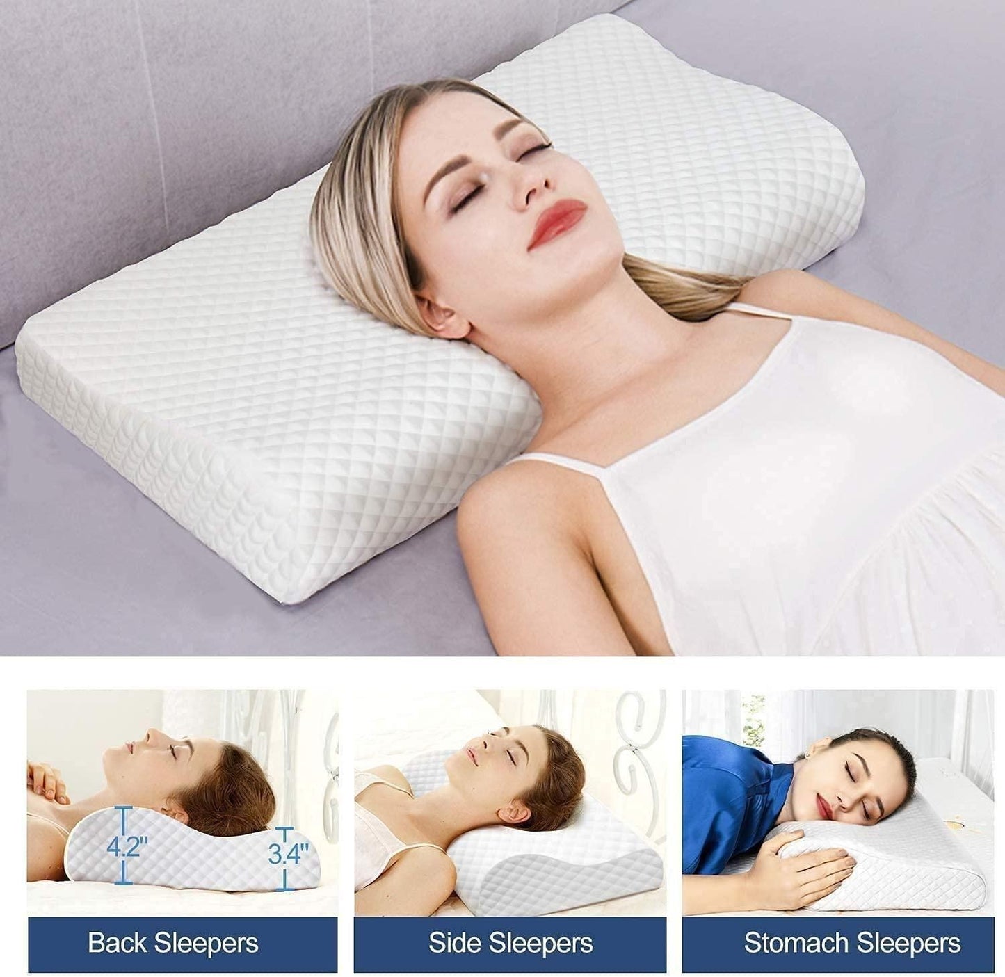 Orthopedic Pillow Neck Slider-Pillow - Moby Mart