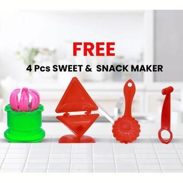 3 in 1 Puri Maker + Free 4 Pcs Snack Maker� - Moby Mart