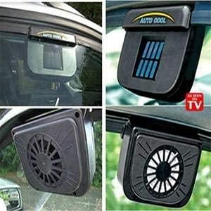 Solar Sun Power Car Auto Air Vent Cool Fan - Moby Mart