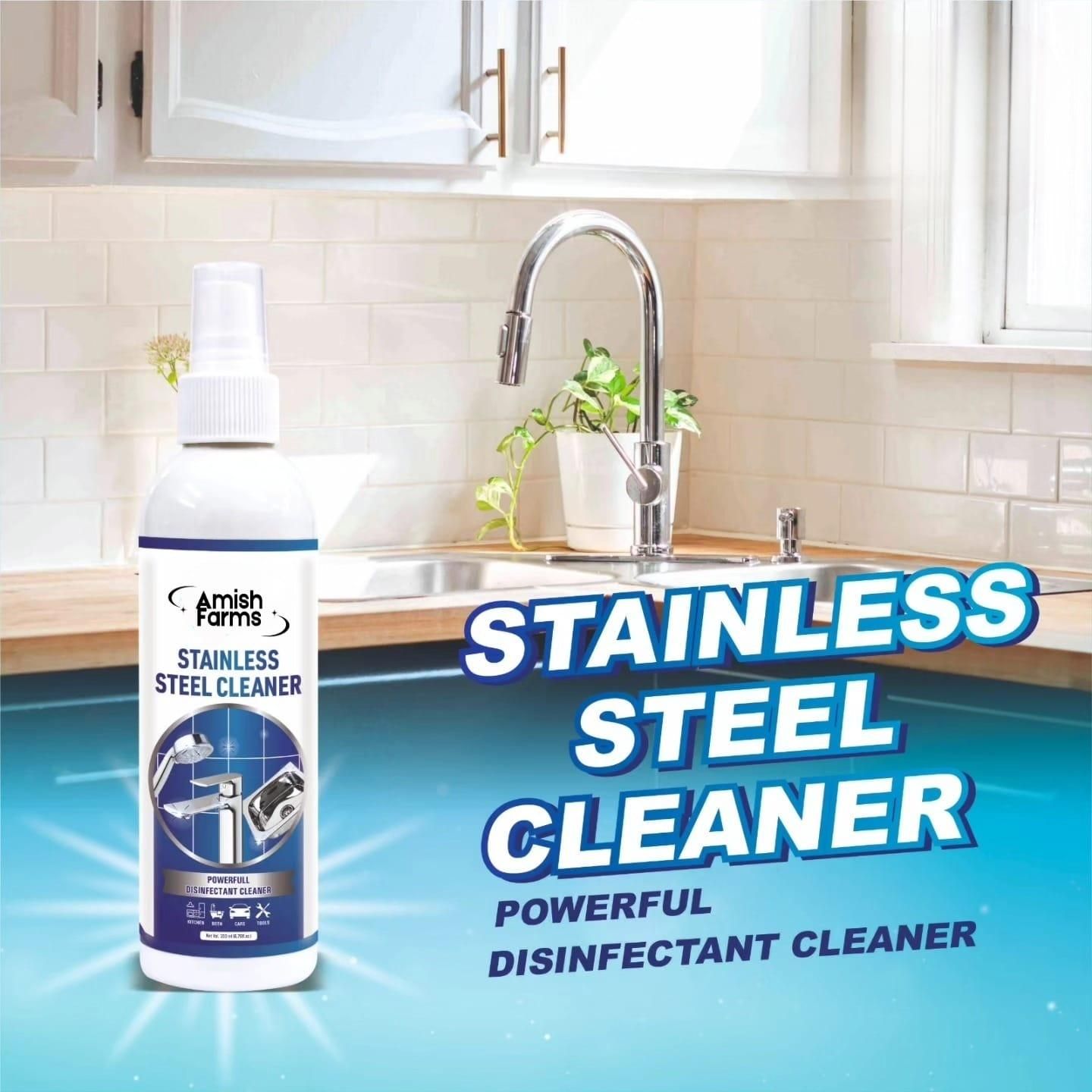 Stainless Steel Cleaner and Polish- 100 ML - Moby Mart