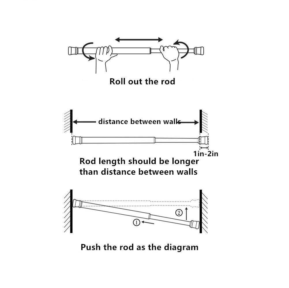 Drill-Free Multifunctional Adjustable Rod - Moby Mart