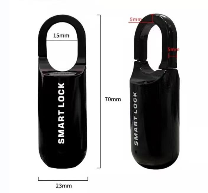 Fingerprint Padlock Multifunctional USB Smart Lock - Moby Mart