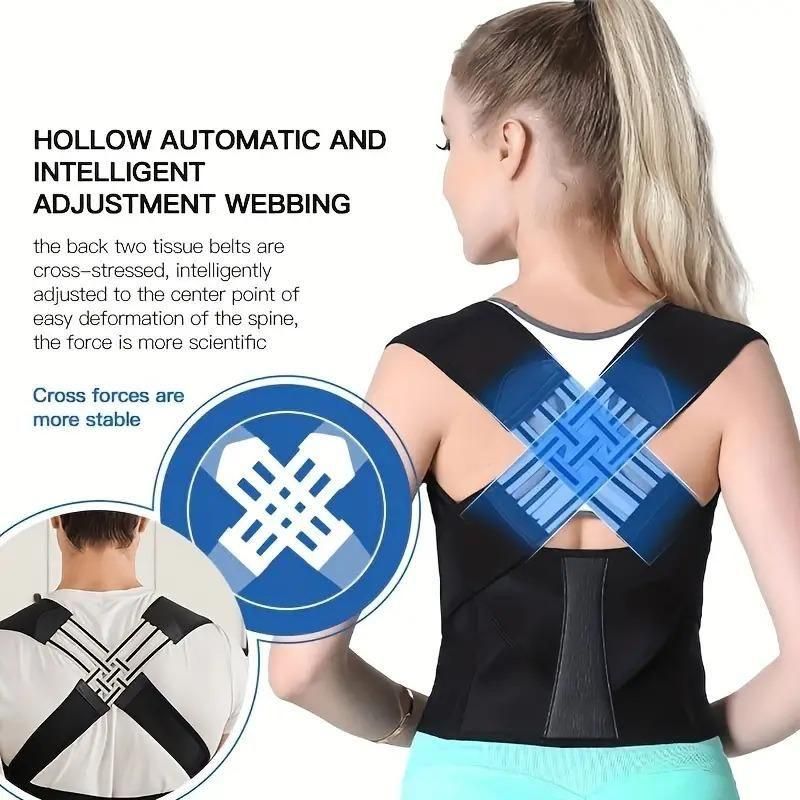 Adjustable Back Posture Corrector/ Slouching Relieve Pain Belt Women Men - Moby Mart