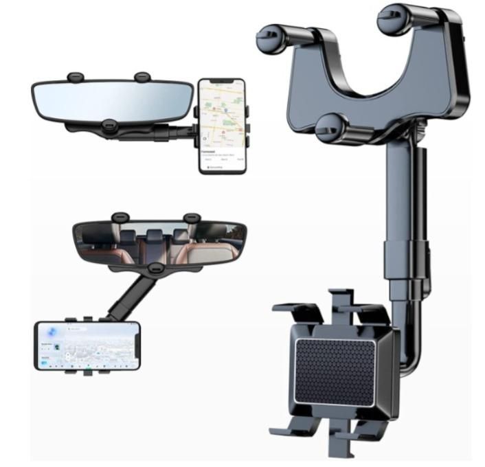 Mirror Mobile Phone Holder for Car - Moby Mart