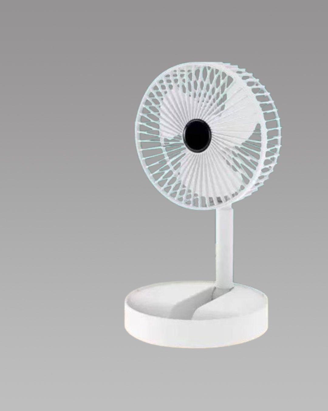 Powerful Rechargeable High Speed Table Desk Fan - Moby Mart